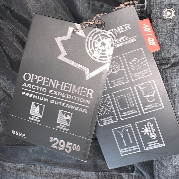 Black Winter Parka (SOLD) - Picture 2 of 2